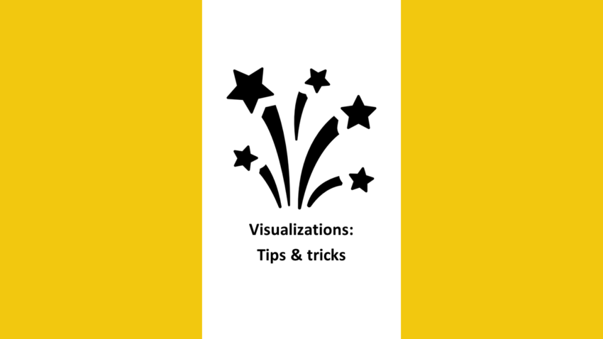 Data visualisatie: tips & tricks